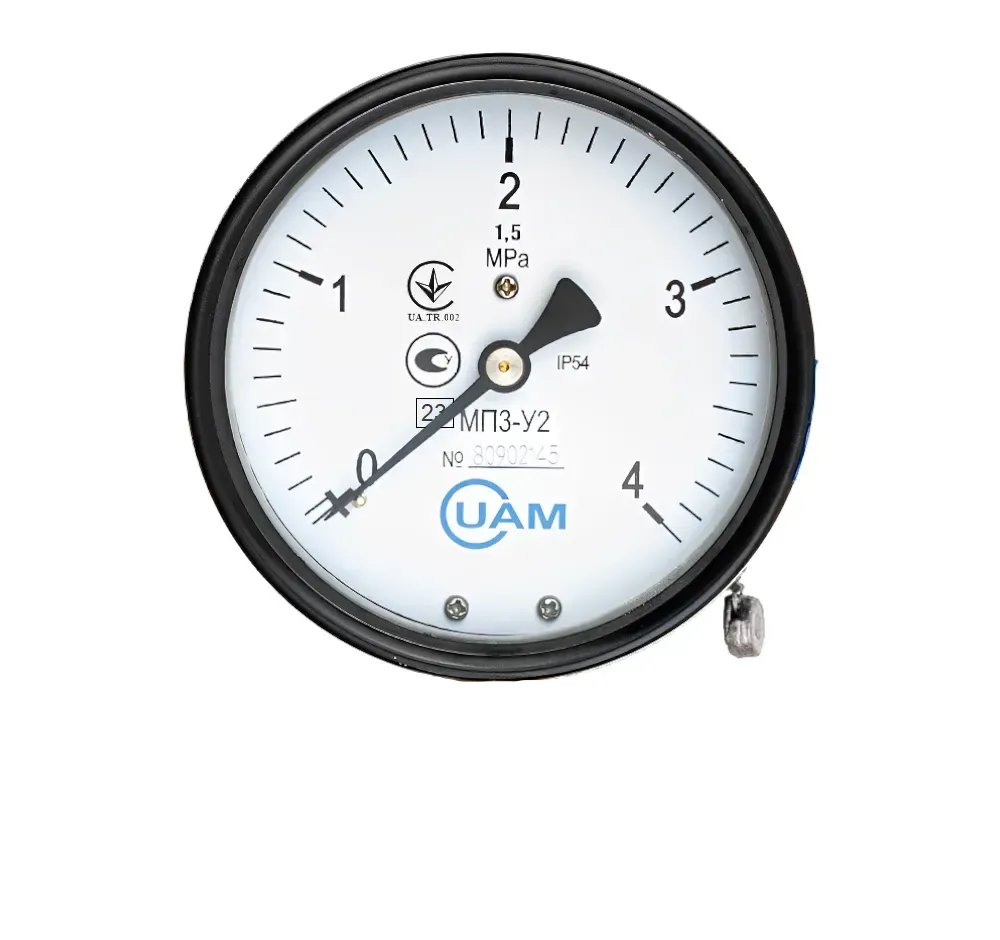 Манометр МП3-У2, кл.т.1.0, M20x1,5, IP40 1,6 ОШ с0103 фото